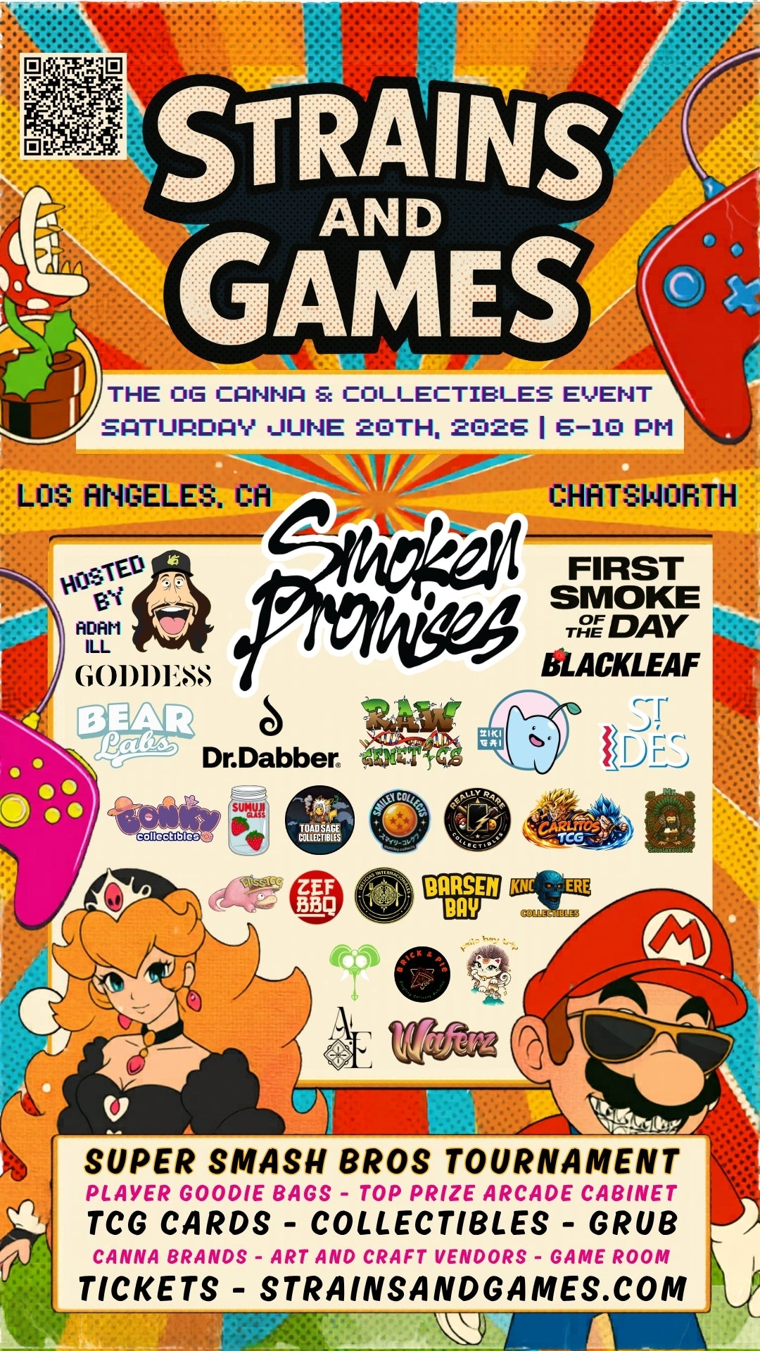 Strains and Games - Presented by Smoken Promises