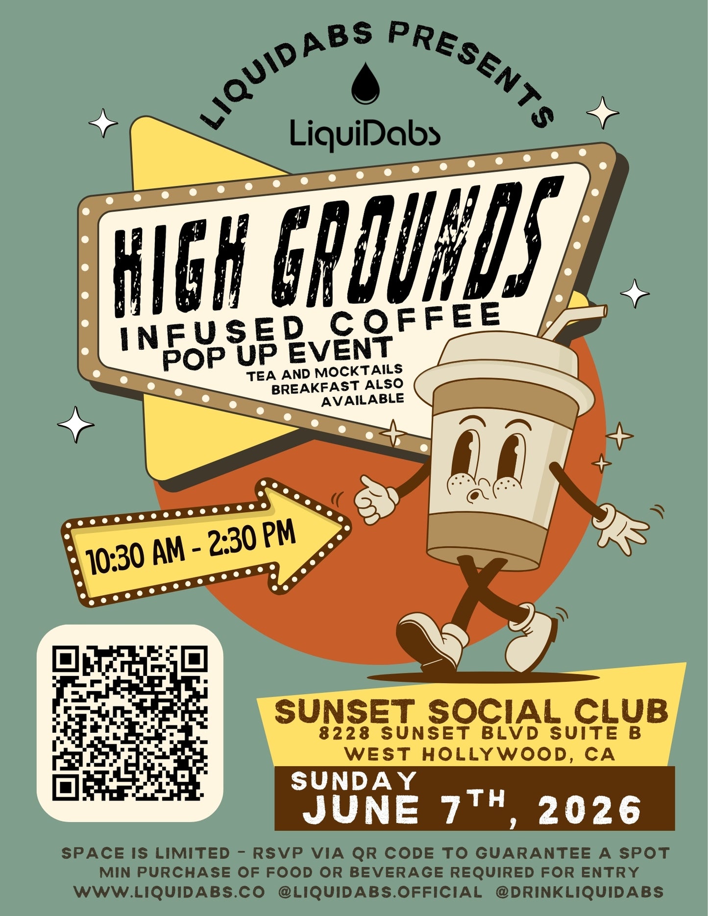 High Grounds Liquidabs Infused Coffee Pop-up
